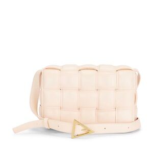 Bottega Veneta Padded Cassette Crossbody Bag color melon